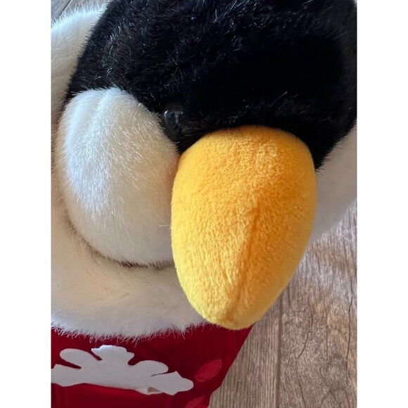 NWT Gund Igloo‎ The Penguin Fashion Bug Plush Stuffed Animal Toy 14" Santa Fur - Picture 10 of 10